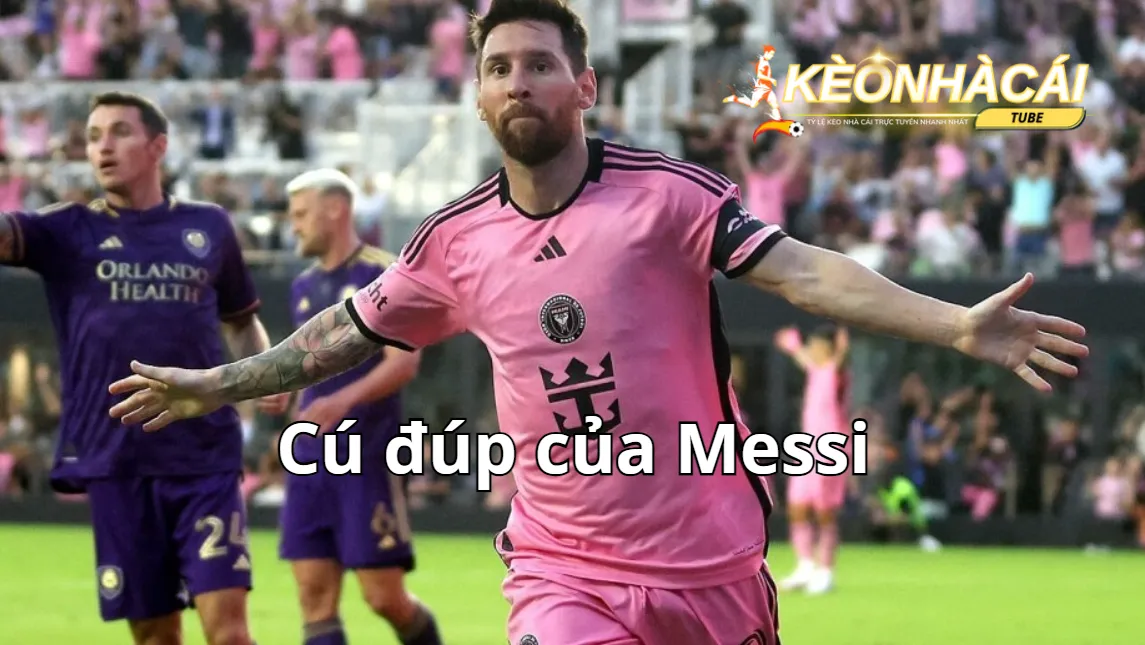 Cú đúp của Messi