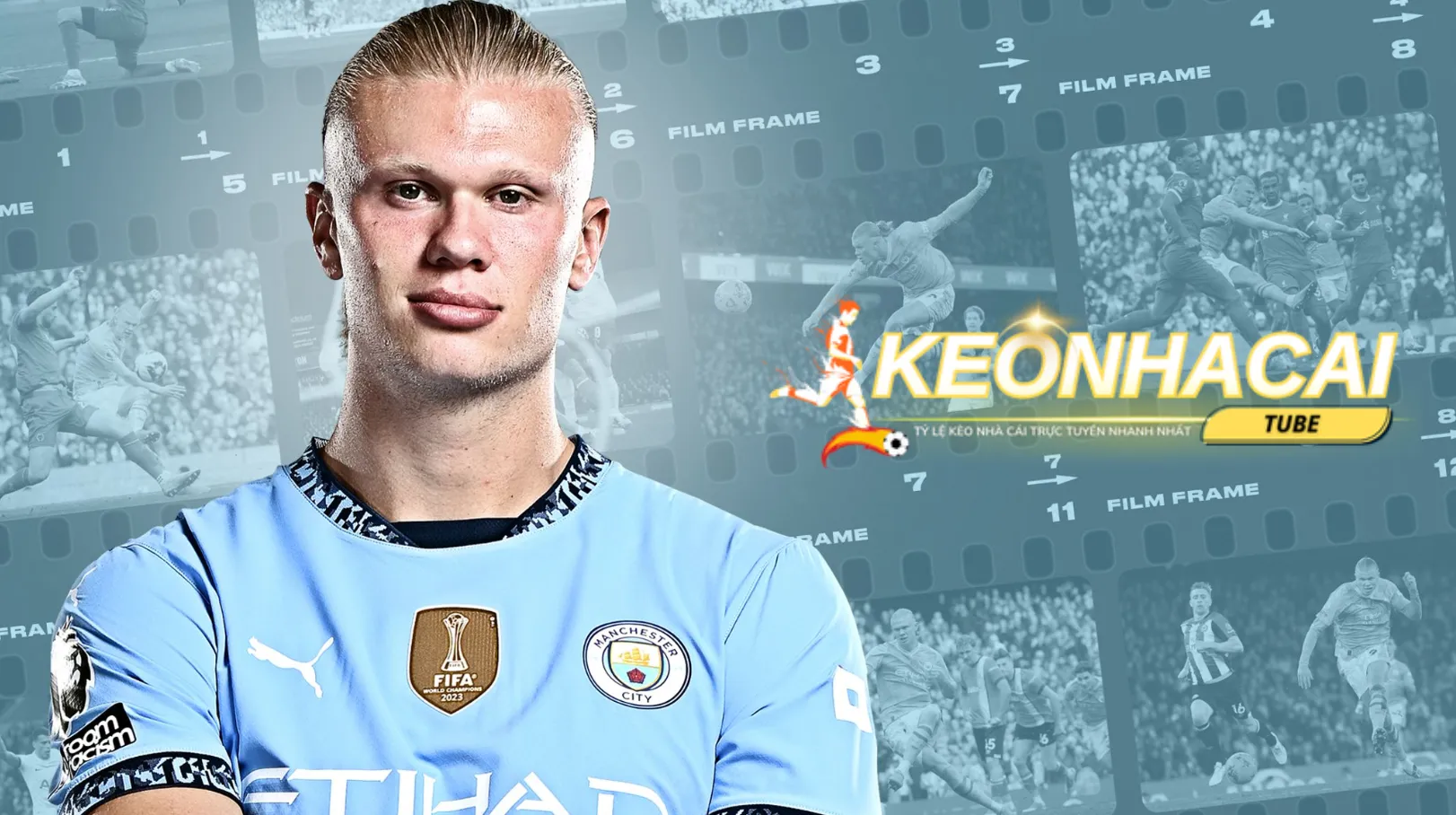 Erling Haaland anh chàng tóc dài câu lạc bộ Man City