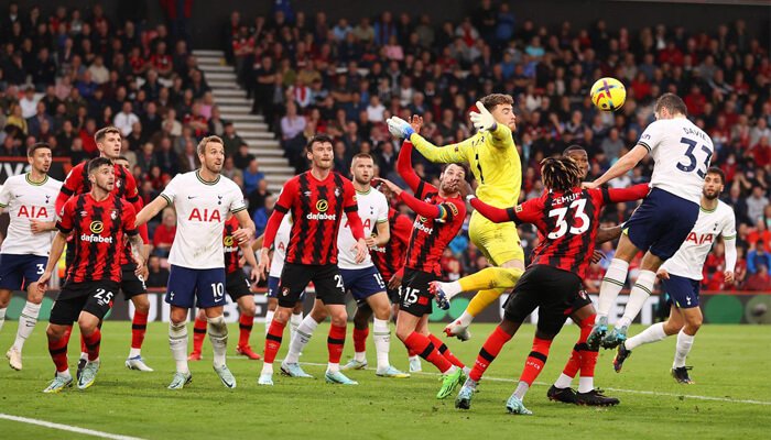 Sức mạnh và phong độ Bournemouth vs Tottenham
