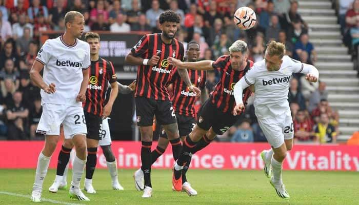 Sức mạnh và phong độ Bournemouth vs West Ham