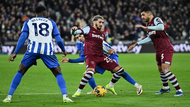 Sức mạnh và phong độ West Ham vs Brighton
