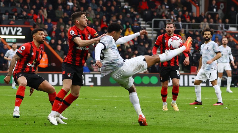 Sức mạnh và phong độ Bournemouth vs Liverpool