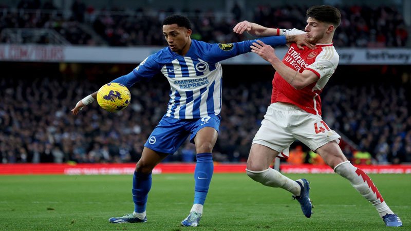 Sức mạnh và phong độ Brighton vs Arsenal