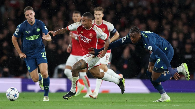 Sức mạnh và phong độ PSV Eindhoven vs Arsenal