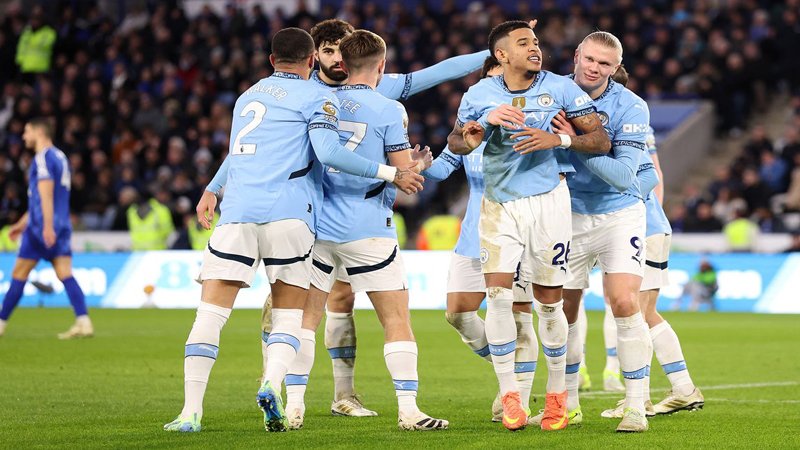 Sức mạnh và phong độ Manchester City vs Leicester City