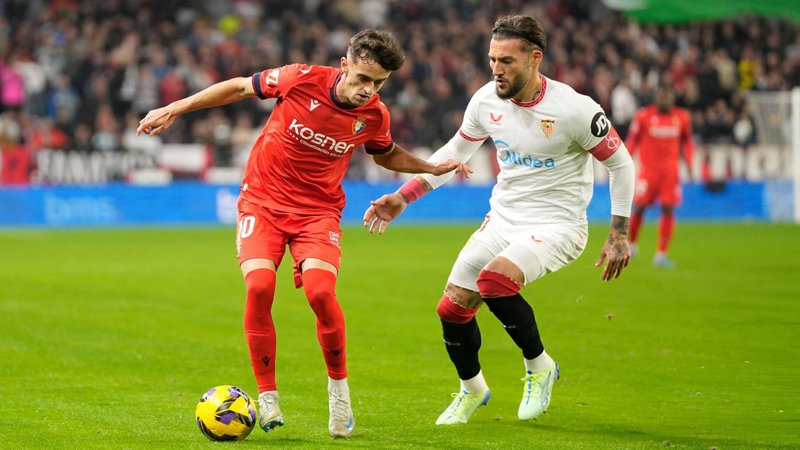 Sức mạnh và phong độ Osasuna vs Sevilla
