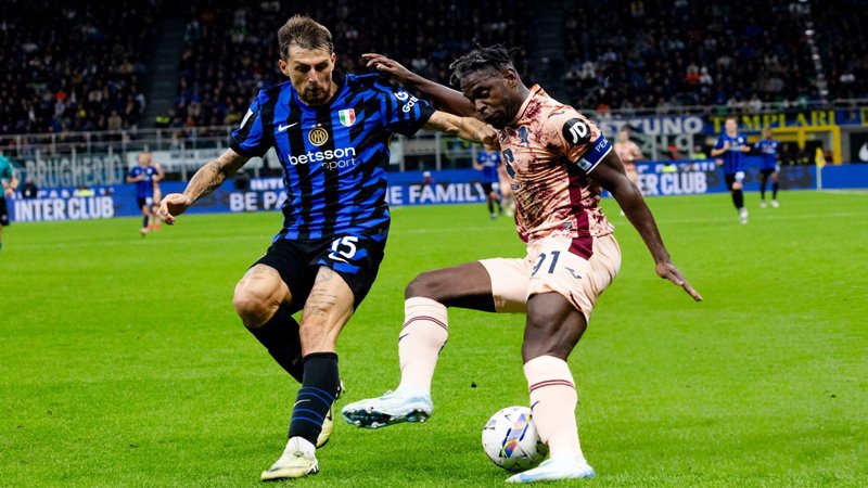 Sức mạnh và phong độ Torino vs Inter Milan