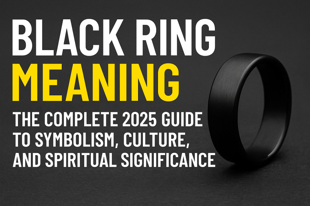 black ring meaning